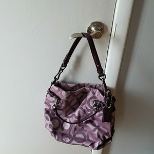 Coach Brooke Op Art Sateen Hobo